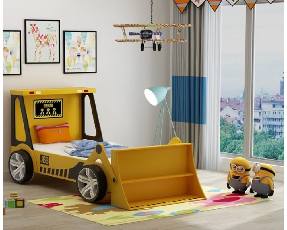 Kidsaw JCB Digger Single Novelty Bed